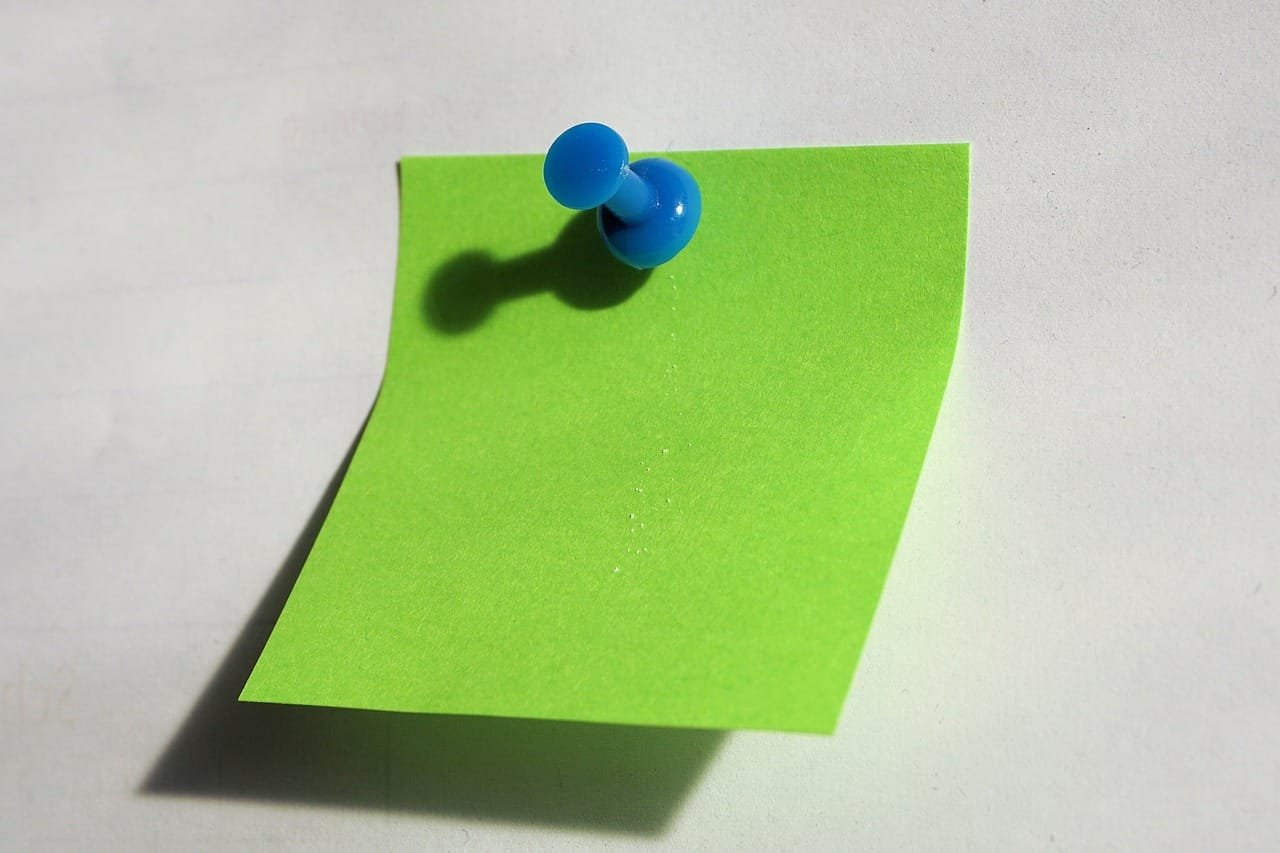 post it, a notice, office