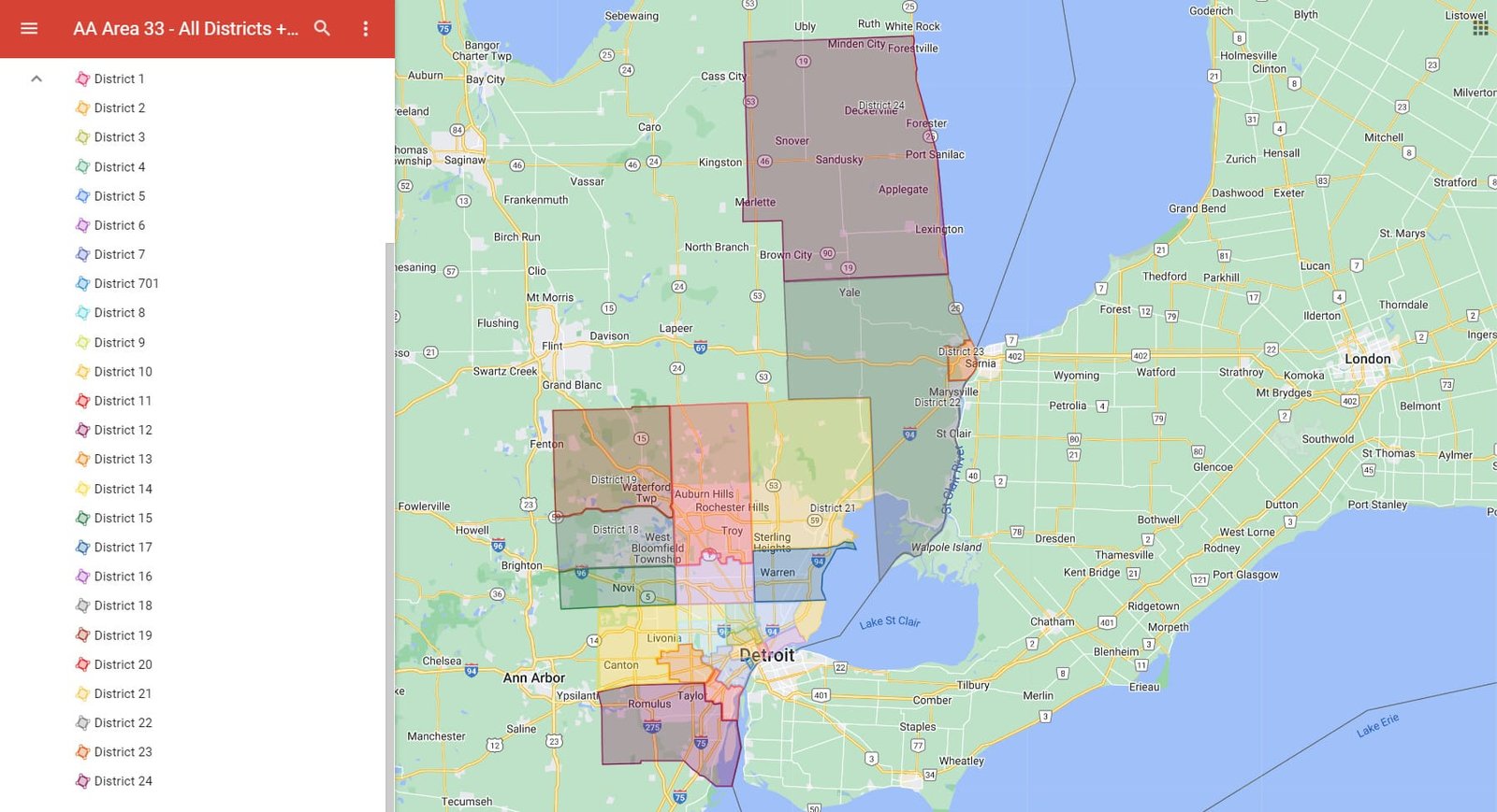 Area 33 Geography