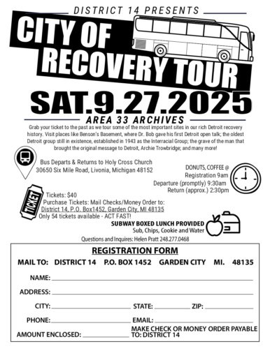 2025 09 27 dist 14 bus tour flyer