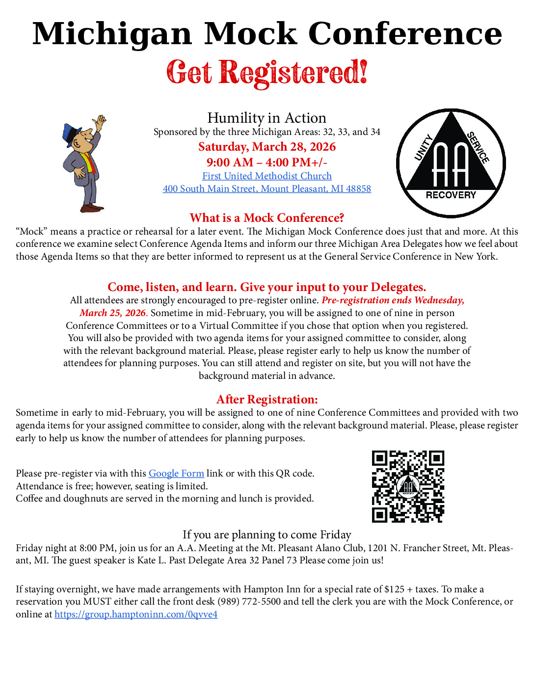 Michigan Mock Conference