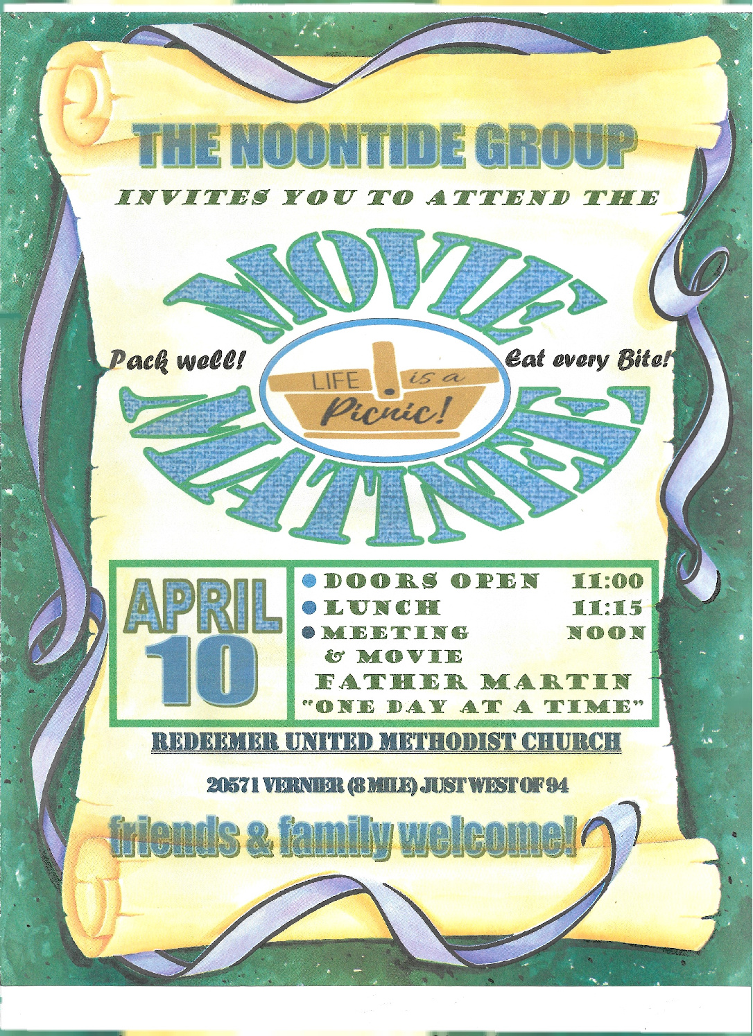 The Noontide Group Movie Matinee