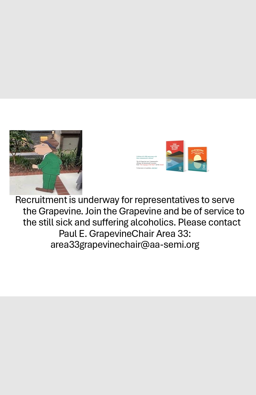 Grapevine Committee Recruitment