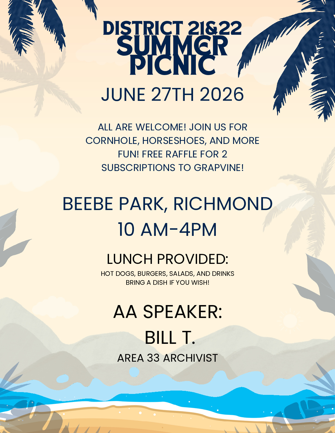 District 21 & 22 Picnic