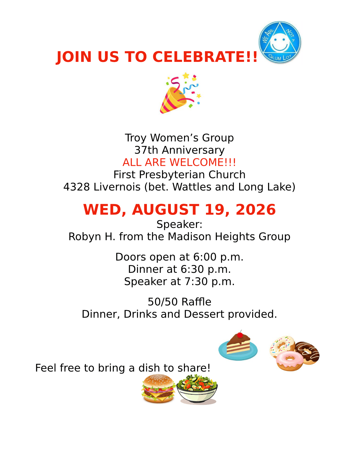 Troy Women’s 37th Anniversary